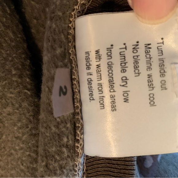 Nu Views size medium fleece lined cardigan art to wear western - Picture 8 of 8